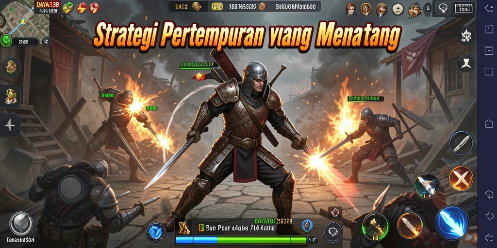 Gameplay yang intens dan strategis dalam DAYA138.