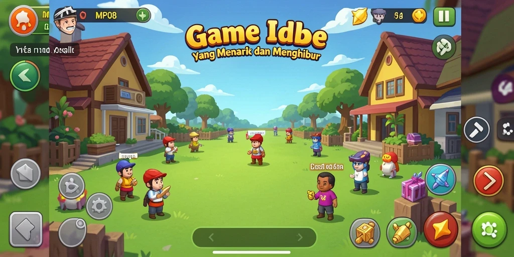 Tampilan gameplay MPO08 yang mengasyikkan dan penuh warna.