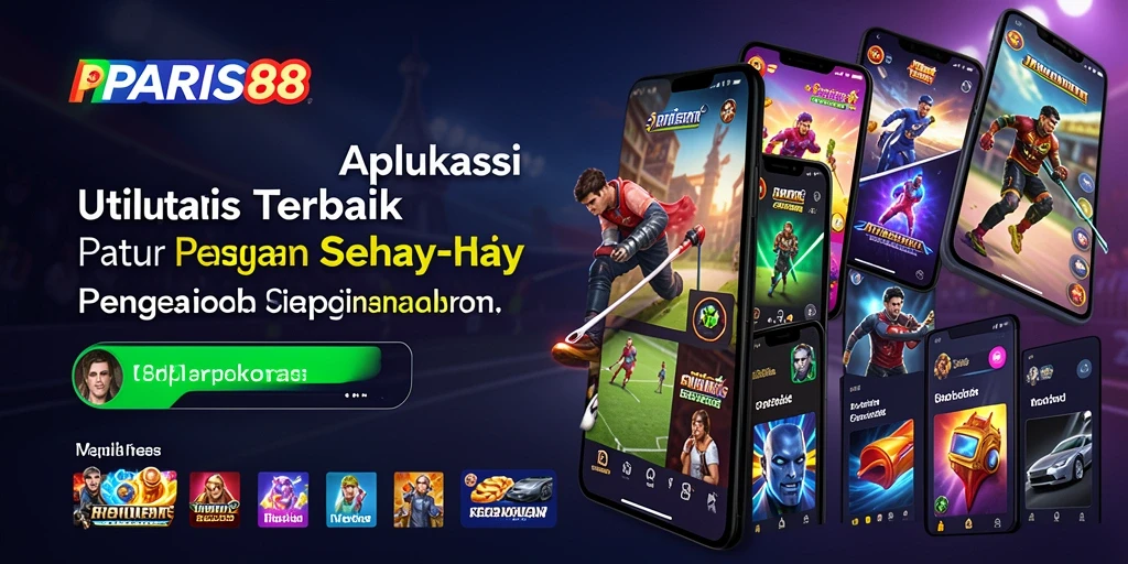 Screenshot utama PARIS88 yang menunjukkan fitur utilitas dalam pengaturan jadwal.