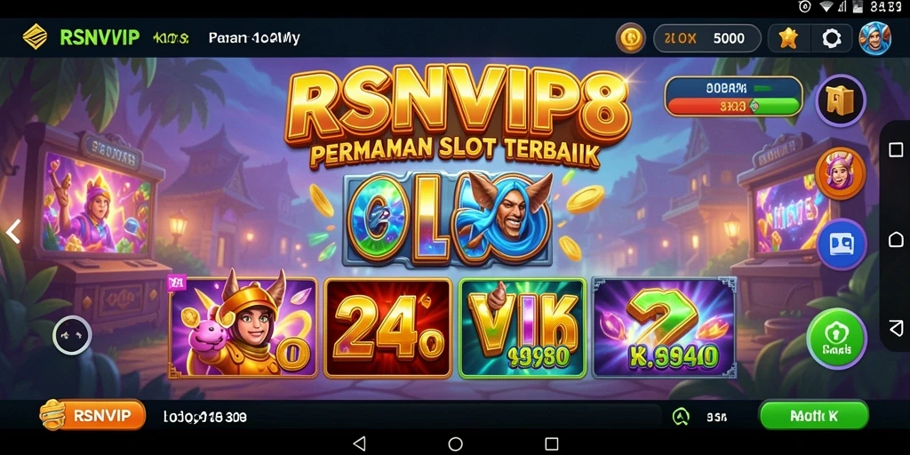 Gambaran gameplay RSNVIP8 dengan grafis menawan dan fitur interaktif.
