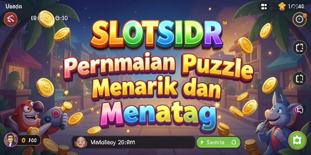 Screenshot SLOTSIDR menampilkan gameplay Puzzle yang seru dan menantang.