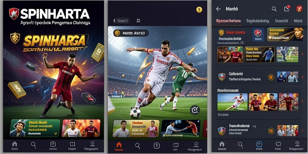 Tampilan gameplay SPINHARTA yang dinamis dan interaktif.